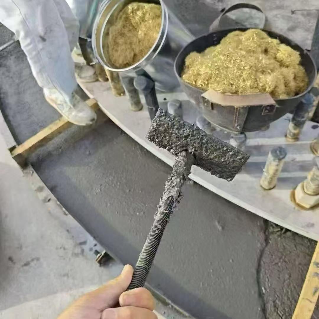 溆浦C120钢纤维高强无收灌浆料 轧机压缩机汽轮机发电机锻压设备底座灌浆材料